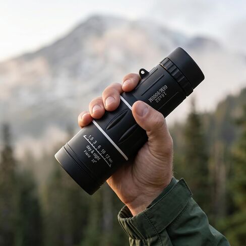 16x52 Monocular Telescope for All Ages – High Powered Compact | Waterproof BAK4 prism, for bird watching, hiking, hunting & wildlife, great gift for men dad husband, outdoor essential in Kuwait