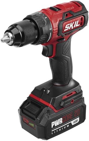 SKIL 2-Tool Combo Kit: PWR CORE 20 Brushless 20V Cordless Drill Driver and Cordless Circular Saw Includes 4.0Ah Lithium Battery and PWRJump Charger - CB743901 in Kuwait
