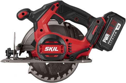 SKIL 2-Tool Combo Kit: PWR CORE 20 Brushless 20V Cordless Drill Driver and Cordless Circular Saw Includes 4.0Ah Lithium Battery and PWRJump Charger - CB743901 in Kuwait