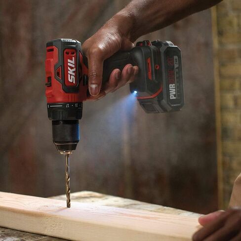 SKIL 2-Tool Combo Kit: PWR CORE 20 Brushless 20V Cordless Drill Driver and Cordless Circular Saw Includes 4.0Ah Lithium Battery and PWRJump Charger - CB743901 in Kuwait