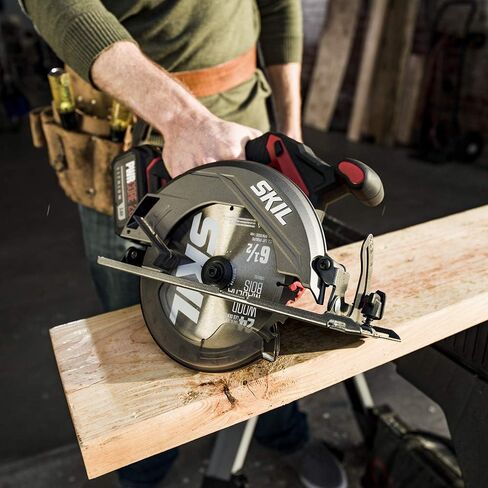 SKIL 2-Tool Combo Kit: PWR CORE 20 Brushless 20V Cordless Drill Driver and Cordless Circular Saw Includes 4.0Ah Lithium Battery and PWRJump Charger - CB743901 in Kuwait