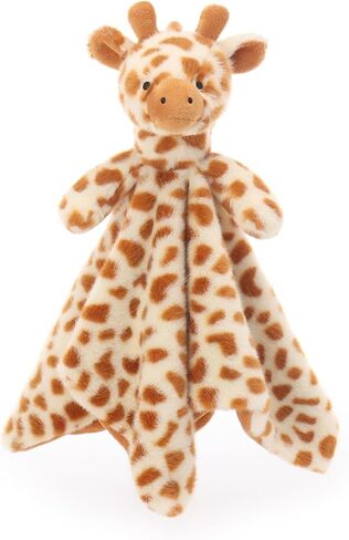 Apricot Lamb Clever Giraffe Soft Loveys Security Blanket Baby 14x14'' in Kuwait