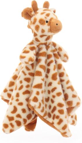 Apricot Lamb Clever Giraffe Soft Loveys Security Blanket Baby 14x14'' in Kuwait