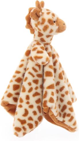 Apricot Lamb Clever Giraffe Soft Loveys Security Blanket Baby 14x14'' in Kuwait