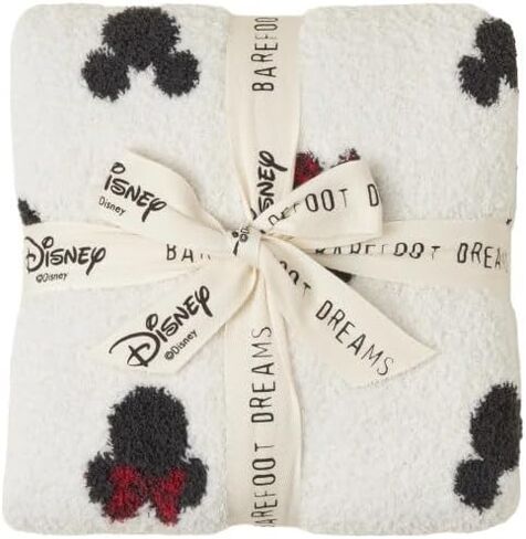 Barefoot Dreams Unisex CozyChic® Classic Disney Baby Blanket (Infant) Cream Multi Baby in Kuwait