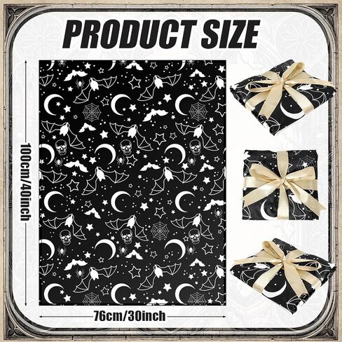 Gilprop Halloween Gothic Baby Blanket Soft Bat Moon Flannel Newborn Gothic Throw Blanket Goth Stuff for Newborn Girls Boys Nursery Halloween Bedroom Sofa Crib Decor 40 x 30 Inch in Kuwait