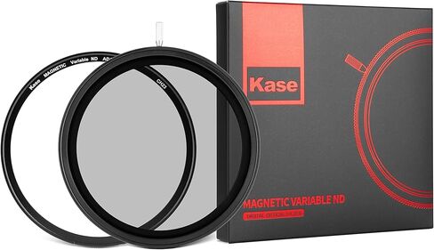 Kase Wolverine Magnetic 52mm 2nd Generation Vari ND 1.5-5 Stop ND3 to ND32 Shockproof Tempered Optical Glass Filter Incl Anti-Rotation Adapter in Kuwait