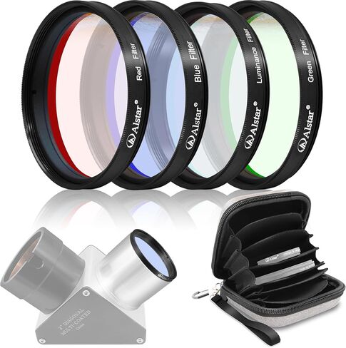Alstar Telescope Filters & Camera Filters Storage Bag - Bundle with - Telescope LRGB 2 Inch Filter Set in Kuwait