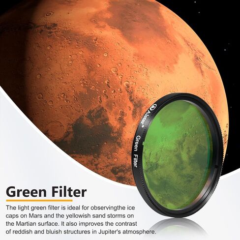Alstar Telescope Filters & Camera Filters Storage Bag - Bundle with - Telescope LRGB 2 Inch Filter Set in Kuwait