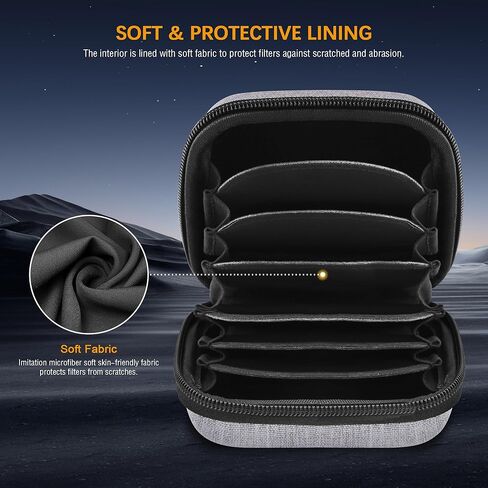 Alstar Telescope Filters & Camera Filters Storage Bag - Bundle with - Telescope LRGB 2 Inch Filter Set in Kuwait