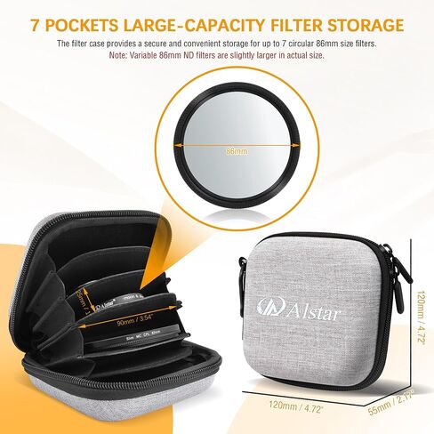 Alstar Telescope Filters & Camera Filters Storage Bag - Bundle with - Eyepiece Set Telescope Accessory Kit in Kuwait