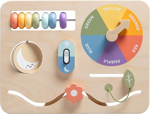 Pearhead Montessori Hammer Bench, Wooden Pounding Toy for Toddlers | Early Development Activity, Fine Motor Practice, Colorful Interactive Play, Ages 1+ in Kuwait