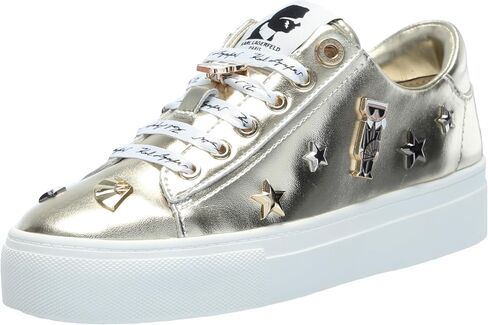 Karl Lagerfeld Women's Cate Pins Lace Up Sneaker in Kuwait