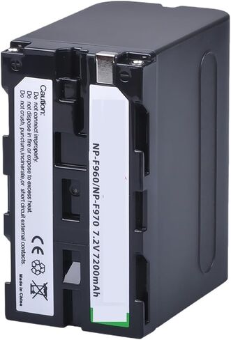 Video Light 7200mAh NP-F970 NP-F960 HVR-HD1000,PLM-100,CCD-TRV35,MVC-FD91, MC1500C in Kuwait