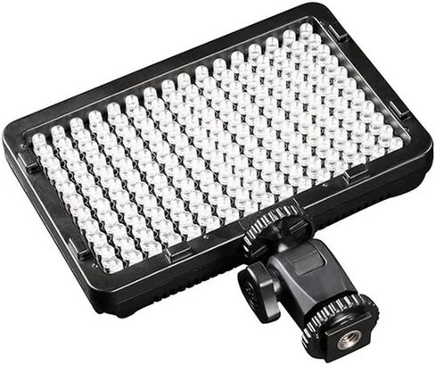LED Video Light On-Camera Bi-Color 3200-5600K Pocket-Sized Photography Lighting with Built in Battery for DSLR Camera in Kuwait