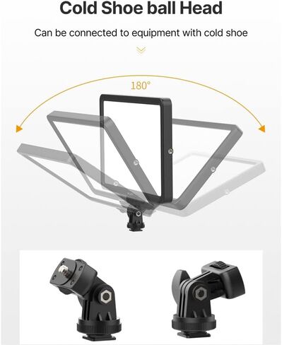 Lampu Panel Video 2500K-9000K dengan Remote Control Dapat DiredupkanSiaran Langsung Fotografi Studio Foto in Kuwait