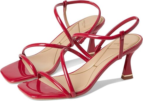 Kenneth Cole Women's Dreama Heeled Sandal, Red Patent, 5.5 in Kuwait