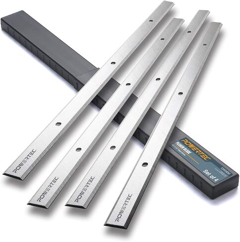 POWERTEC 12-1/2 Inch Planer Blades for Porter Cable PC305TP Planer, Replacement for PC22562 Planer Knives, Set of 2 (128036) in Kuwait