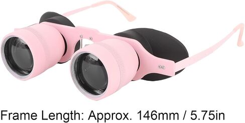 10X Binocular Glasses Professional, HD Portable Fishing Binoculars, Comfortable Wearable Polarized Glasses for Concerts Theater Opera Bird Watching Sports in Kuwait