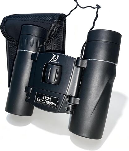 8x21 Small Compact Binoculars for Adults Kids,Mini Pocket Folding Binocular | Lightweight Travel Binoculars for Cruise Ship, Bird Watching, Sightseeing, Hiking, Concert, Theater, Opera and Sports in Kuwait