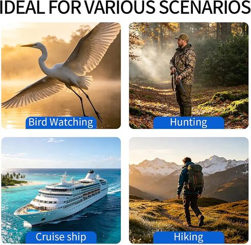 8x21 Small Compact Binoculars for Adults Kids,Mini Pocket Folding Binocular | Lightweight Travel Binoculars for Cruise Ship, Bird Watching, Sightseeing, Hiking, Concert, Theater, Opera and Sports in Kuwait