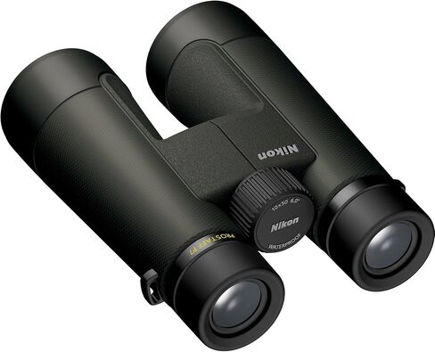 Nikon PROSTAFF P7 10x50 Binoculars Waterproof Fogproof Bundle with LED Flashlight + Harness + Pro Sling Backpack + More in Kuwait