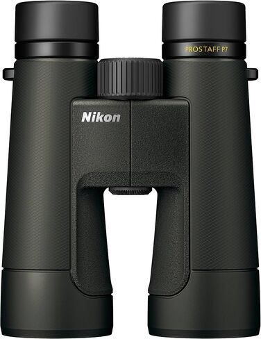Nikon PROSTAFF P7 10x50 Binoculars Waterproof Fogproof Bundle with LED Flashlight + Harness + Pro Sling Backpack + More in Kuwait