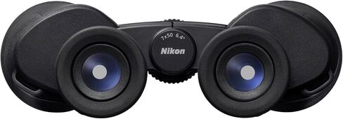 Nikon 7x50 Action Binoculars Bundle | Strap, wide Field of View, long eye relief for comfortable viewing with, 50mm lenses gathers maximum light, (2 items) in Kuwait