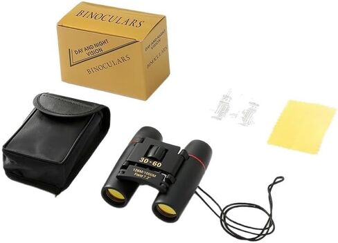 30x60 Binoculars for Adults and Kids,Folding Binoculars Telescope for Bird Watching Travel Sightseeing Hunting Concert Theater Opera in Kuwait
