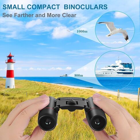 30x60 Binoculars for Adults and Kids,Folding Binoculars Telescope for Bird Watching Travel Sightseeing Hunting Concert Theater Opera in Kuwait