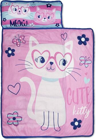 Baby Boom Kids Nap Mat Set – Includes Pillow and Fleece Blanket in Kuwait