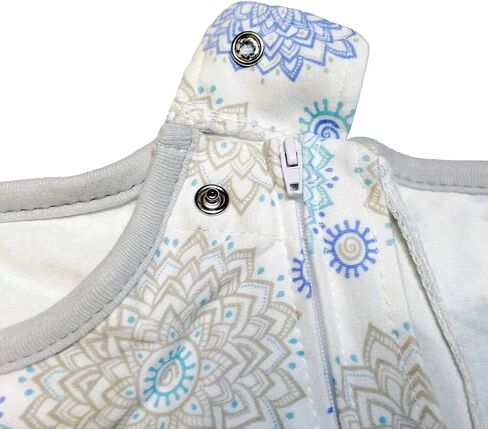Baby Swaddle Sack, Adjustable for Startle Reflex, Cotton, 2-Way Zipper for Easy Diaper Changes, Swaddle Bag Swaddle Wrap for Babies 6-12 Months (Purple) in Kuwait