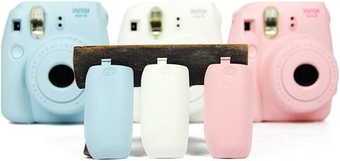 Hurricanes Battery Door Cover Compatible with Instax Mini 8/Mini 8+/ Mini 9 Instant Film Camera - Replacement or Backup-White in Kuwait