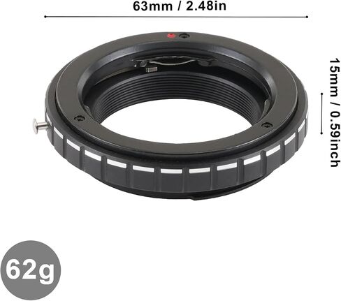 Fotga Macro Adapter Ring for Minolta MD MC Lens on Canon EOS EF Mount Camera 7D 6D 5D Mark II III 760D 750D 650D 600D 550D 500D 450D 400D 350D in Kuwait