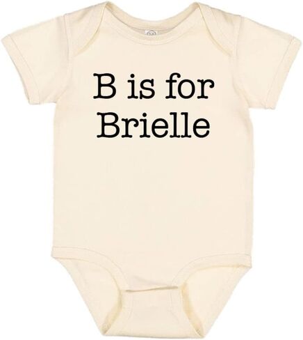 B is for Brielle Baby Infant Bodysuit in Kuwait