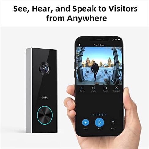 aosu 3K/5MP Solar Security Cameras Outdoor Wireless 360-Degree 2K Wireless Camera in Kuwait