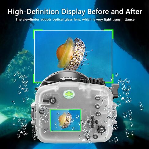 Seafrogs Underwater Housing for Sony FX3/FX30 with FL2870 Flat Port 40M/130FT in Kuwait