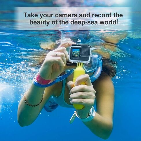 60M Waterproof Case, 196FT Underwater Protective Housing Case for Hero11 Hero10 Hero9 Black, with Quick Release Mount and Thumbscrew in Kuwait
