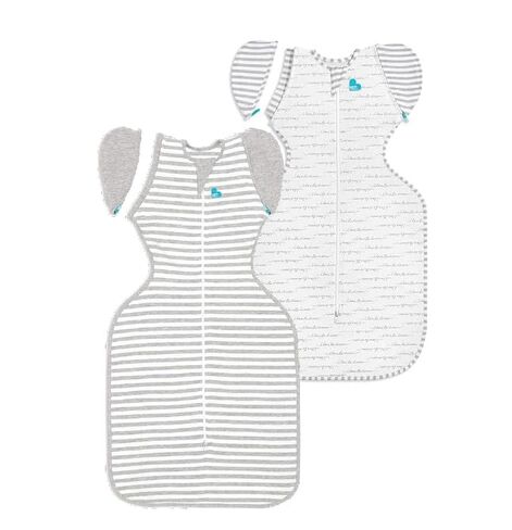Love to Dream Swaddle UP Transition Bundle – Deep Olive Swaddle + Dreamer Bag, 1.0 TOG, Medium 13-19 lbs (2-Pack, Zip-Off-Wing Stage-2 Sleep Sacks) in Kuwait