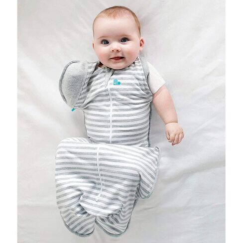Love to Dream Swaddle UP Transition Bundle – Deep Olive Swaddle + Dreamer Bag, 1.0 TOG, Medium 13-19 lbs (2-Pack, Zip-Off-Wing Stage-2 Sleep Sacks) in Kuwait