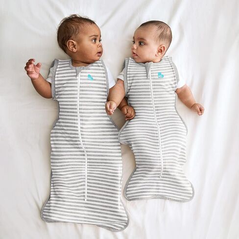 Love to Dream Swaddle UP Transition Bundle – Deep Olive Swaddle + Dreamer Bag, 1.0 TOG, Medium 13-19 lbs (2-Pack, Zip-Off-Wing Stage-2 Sleep Sacks) in Kuwait
