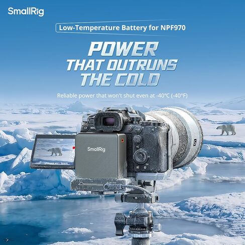 SmallRig NP-F Battery Adapter Mount Plate and NP-F970 Battery in Kuwait