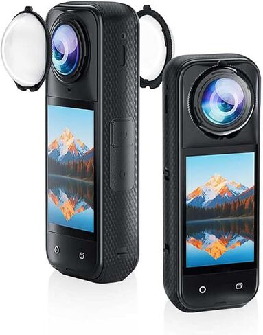 PULUZ Insta 360 X5 Premium Lens Guard, High Transparency 9H Tempered Glass Lens Cover Protector for Insta360 X5 Camera Anti-Scratch Action Camera Accessories in Kuwait