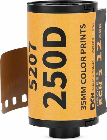 Jiawu 35mm Color Film, 200-250 ISO, 36 Exposures, 135 Format, Color Print Film for 135 Cameras, High Contrast, Wide Exposure Range, ECN 2 Process in Saudi Arabia