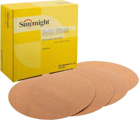 Gold 6" 1000G Grip No Hole Disc, 02420, 50 Discs in Kuwait