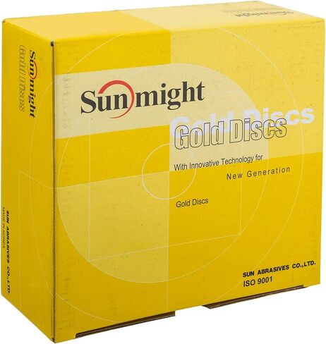 Gold 6" 1000G Grip No Hole Disc, 02420, 50 Discs in Kuwait