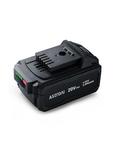 AstroAI 20V MAX Rechargeable Li-ion Battery Type-C Input/Output | with Real-time Capacity Indicator for MC3 / C2 Only Compatible Product in Saudi Arabia