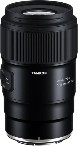 Tamron 90mm F/2.8 Di III VXD 1:1 Macro for Nikon Z Mount Mirrorless Cameras | It's also light in weight at 630g (22.2oz), A maximum diameter of 79.2mm, Lens features 15 elements in 12 groups in Kuwait