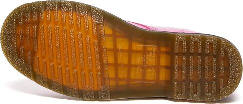 Dr. Martens Unisex 1460 Patent Leather 8 Eye Boot, Thrift Pink, 14 Women/13 Men in Kuwait