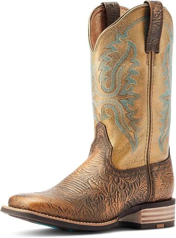 ARIAT Women's Olena Wide Square Toe Western Boot in Kuwait